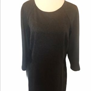 David Meister Gray Sheath Dress size 12